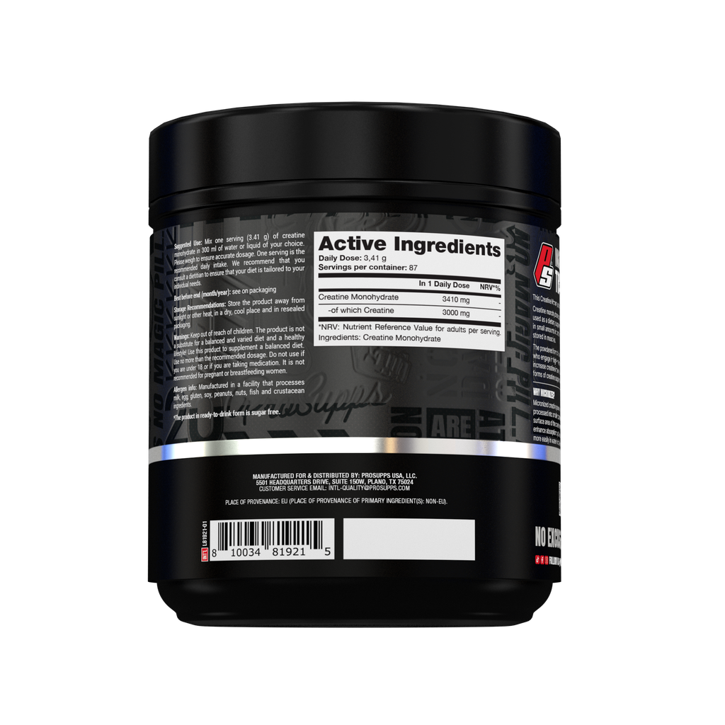 Creatina Monohidrata, ProSupps, Creatine Monohydrate, 300g