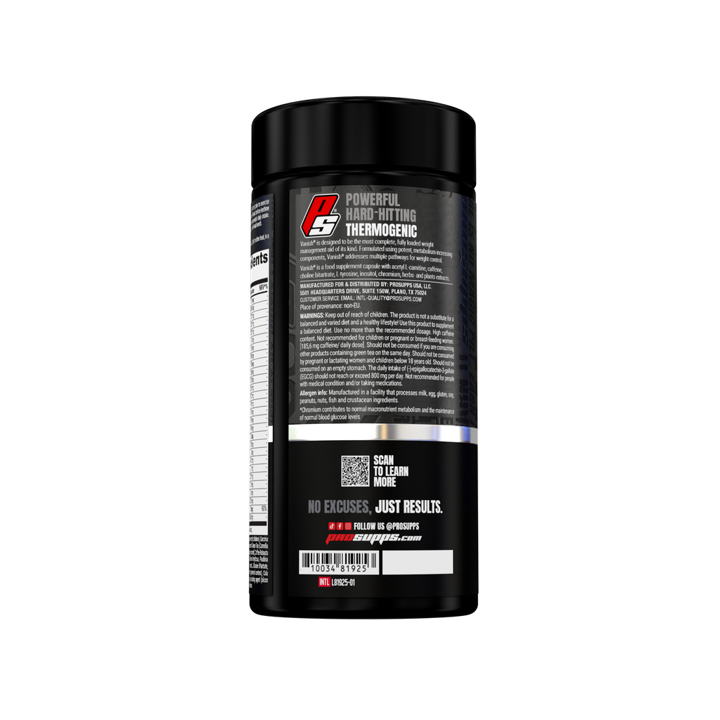 Arzator de Grasimi, ProSupps, Vanish, Weight Management, 90 Capsule