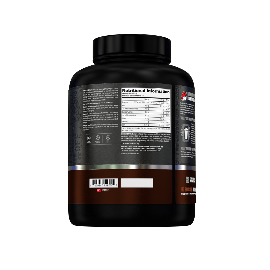 Proteina din Zer, ProSupps, Whey Protein, 2270g