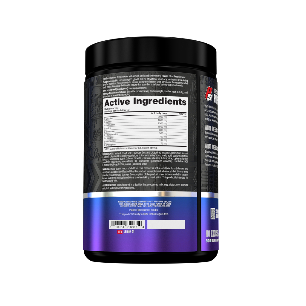 Aminoacizi BCAA+EAA, ProSupps, HydroBCAA+EAA, 420g