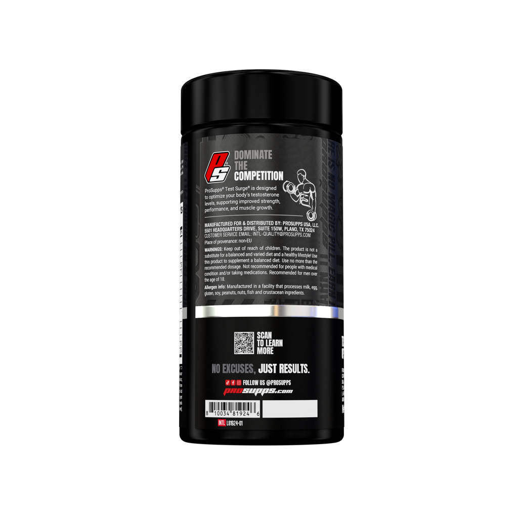 Performanta Sportiva, ProSupps, Test Surge, Testosterone Optimizer, 100 Capsule